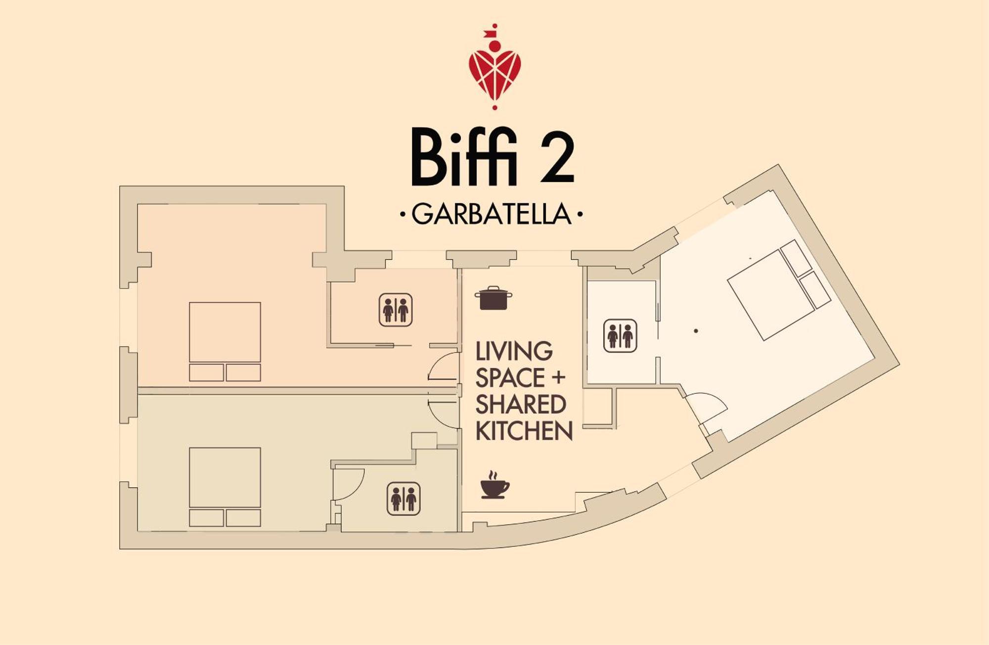 Biffi 2 - Garbatella Rooms Roma Exterior foto